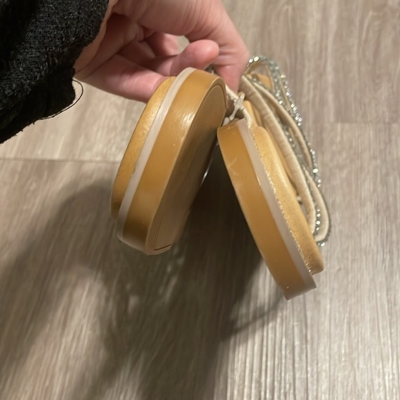 Steve Madden Women’s Spice Bling Slides Size 8 Sequins Costal Cowgirl Bohemian - Picture 10 of 15